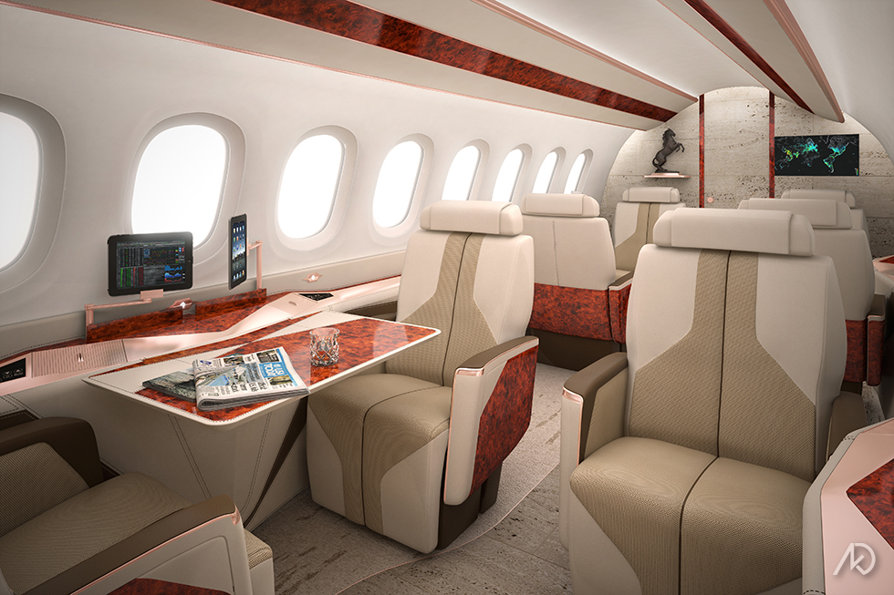 Aerion_Main Cabin_Opt A