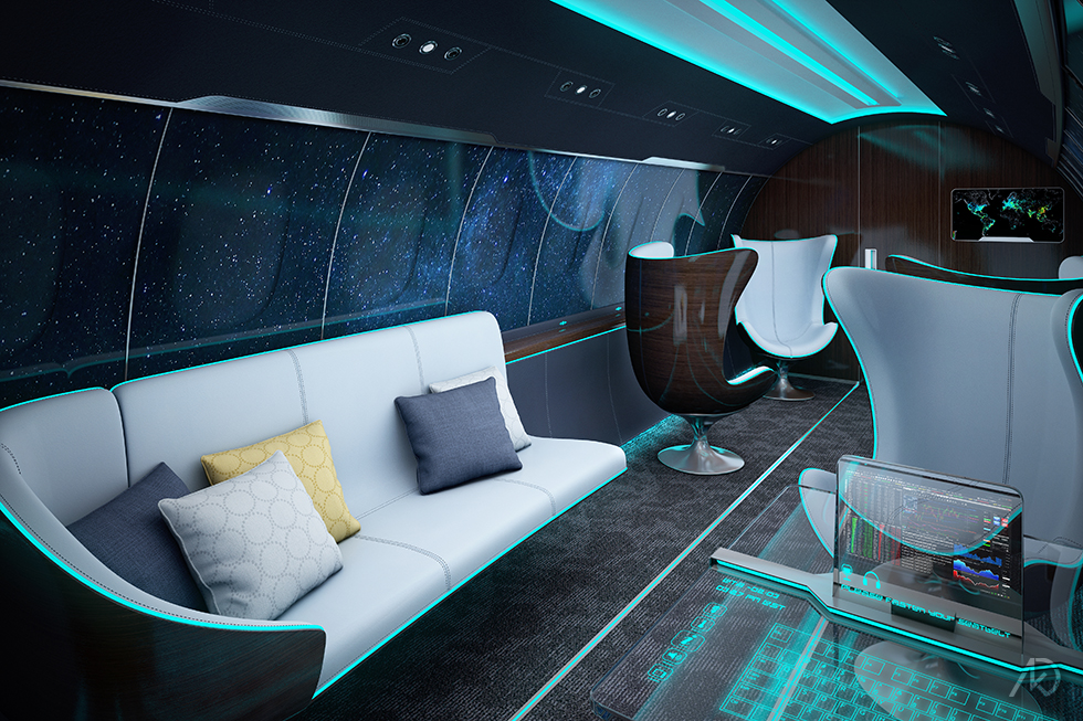 Aerion_Main Cabin_Opt D